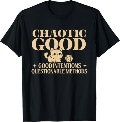Chaotic Good - RPG Tabletop Games D20 Tabletop T-Shirt UNISEX S-3XL