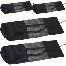 4 Pcs Portable Yoga Pouch Mat Storage Holder Single Shoulder Bag