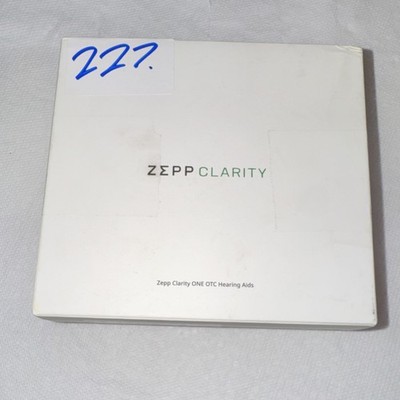 Zepp Clarity ONE OTC In-Ear Hearing Aid, Rechargeable, Charging Case, Accessori 