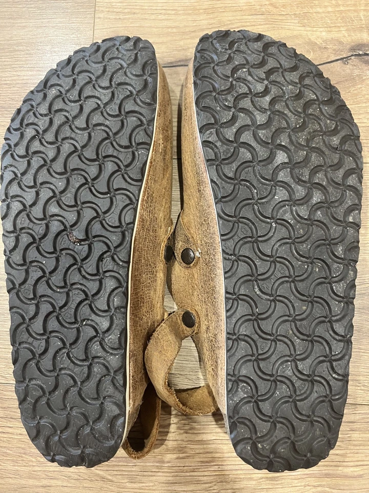 Zueco BIRKI’S Birkenstock marrón sin cordones para hombre talla 13 Foto 4 de 4