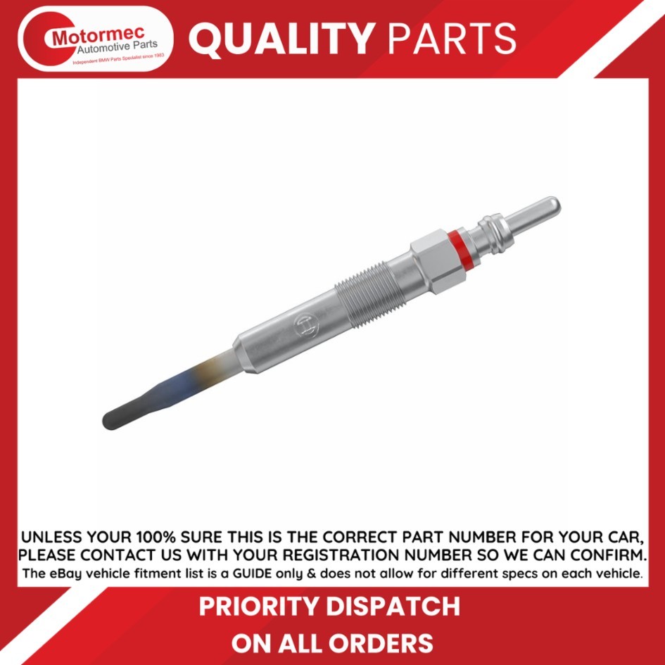 Glow Plugs Set 4x fits VW TRANSPORTER Mk5 1.9D 06 to 09 Bosch N10591602 Quality - Image 6