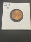 2009-D Lincoln Bicentennial Cent Birth and Early Childhood — photo from another recent sale