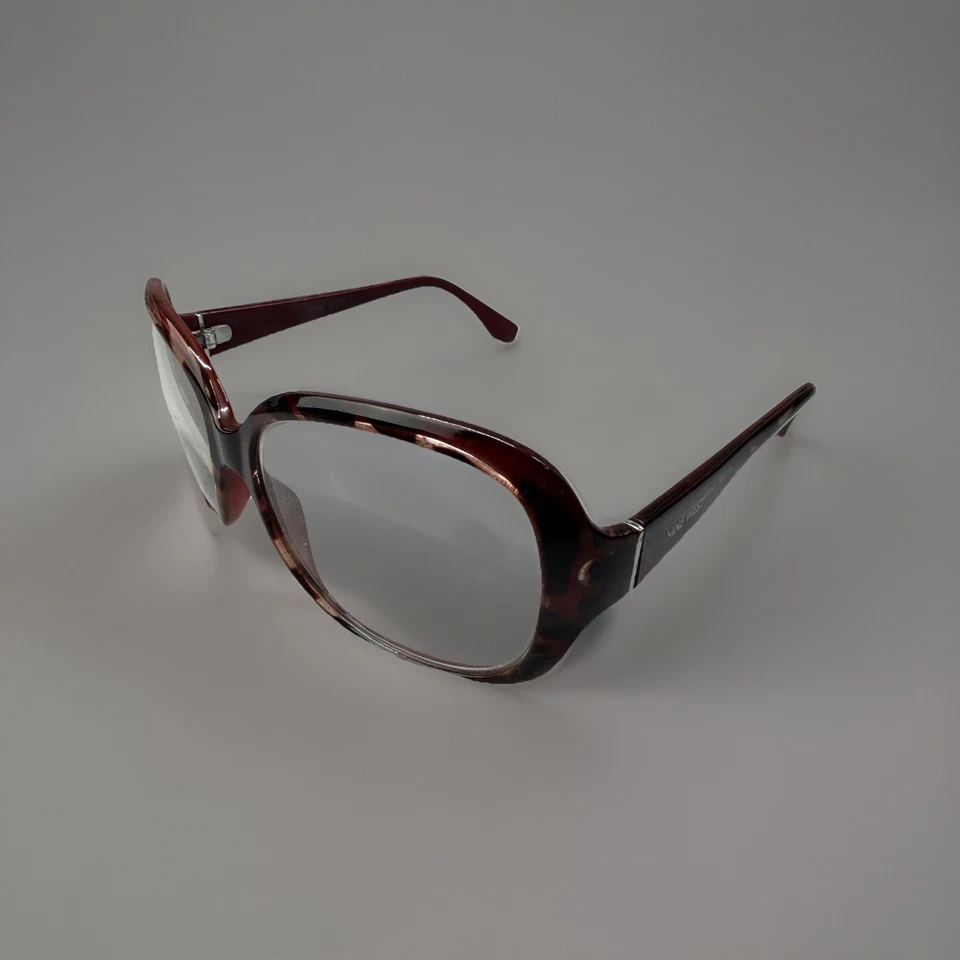 Nine West Eyeglasses Frames Womens Tortoise Oversized Square Plastic Brown - Image 4 of 4