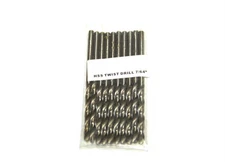 10pc 7/64" Pro   Drill Bit HSS Diamond point for Metal Wood Plastic   