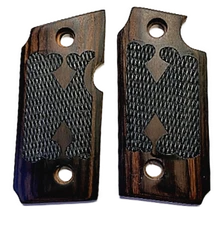 Grips For Sig Sauer P238  "Gentleman" Rosewood checkered Grips