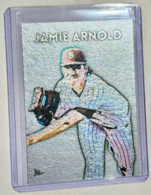 Jamie Arnold Platinum Plated Artist Signed ''Florida State Seminoles'' Card 1/1