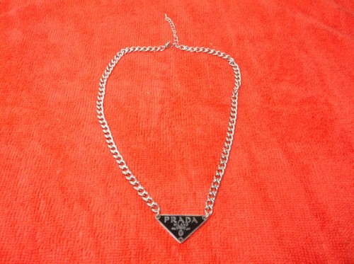 New PRADA Chain Necklace Never Been Worn, Very Clean