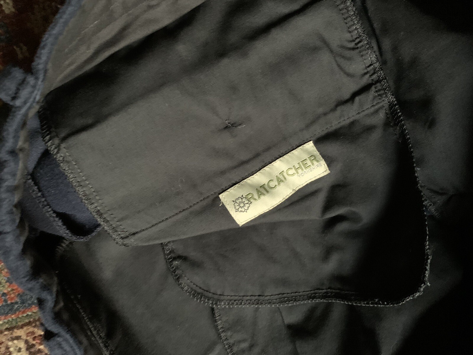 Excellent Moleskin Trousers in Navy Blue Made by Ratcatcher Tweed Size