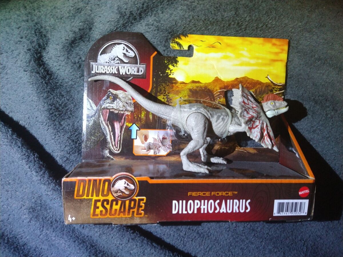  Jurassic World Fierce Force Dilophosaurus Dinosaur