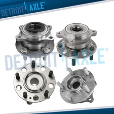 AWD Front Rear Wheel Bearing and Hubs for 2017-2020 Hyundai Tucson Kia Sportage