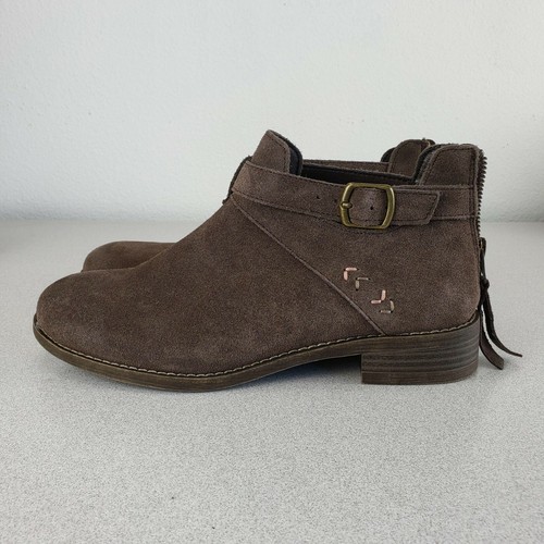 Skechers womens Sepia ankle boots choc 