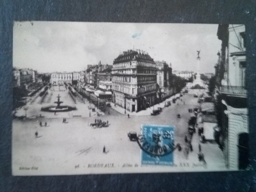 Bordeaux - CPA BORDEAUX place de la comedie