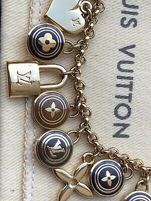 LOUIS VUITTON Bag charm Key chain holder ring AUTH Porto cle Bastille F/S  LV 59