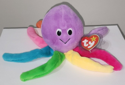 Ty Beanie Baby - BLINKY the Octopus 30th Anniversary NEW MWMTs
