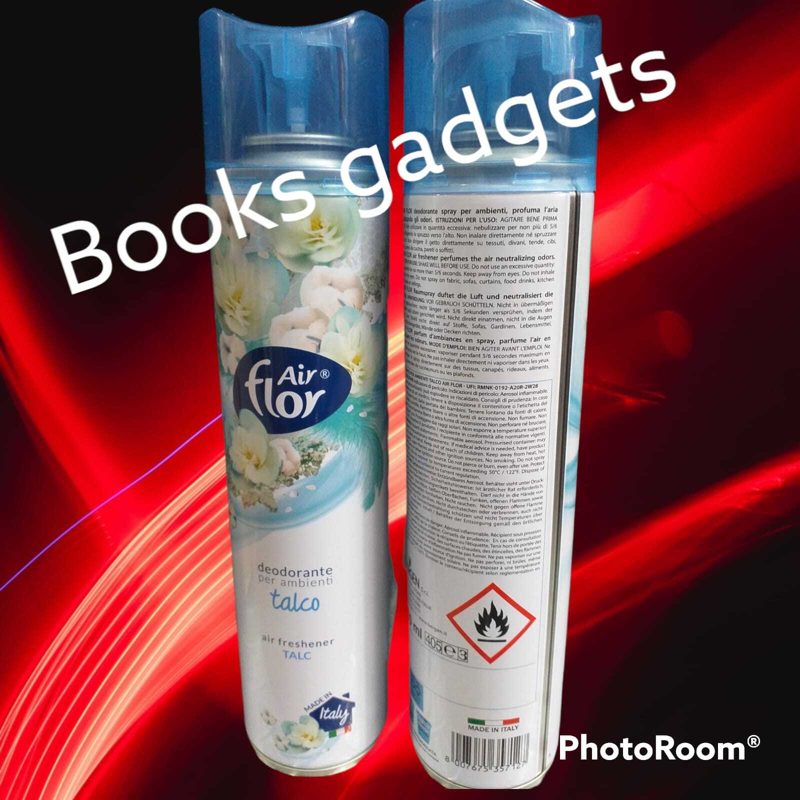 24 pezzi Air Flor Spray Deodorante per Ambienti al Talco 300ml