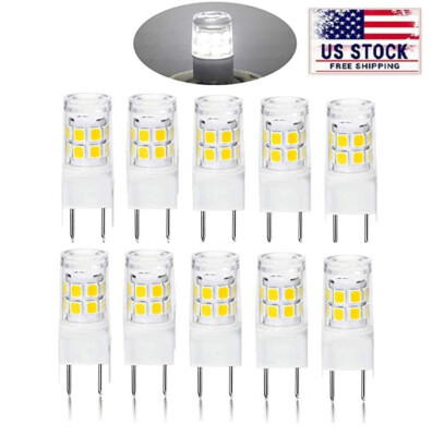 10X G8 LED Bulb 3W 20W Halogen Equivalent 6000K Under Counter Kitchen ...