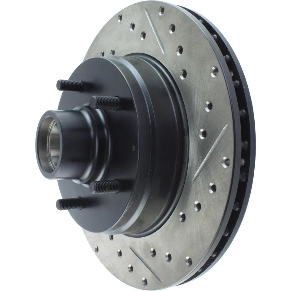 Rotor de freno de disco del lado del conductor delantero para chasis comercial + más (127,62035L) Foto 3 de 4