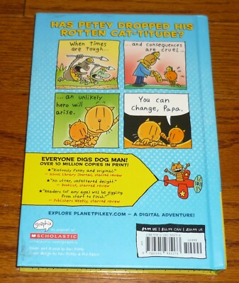 Dog Man Lord Of The Fleas hardcover book, Dav Pilkey, used, | eBay