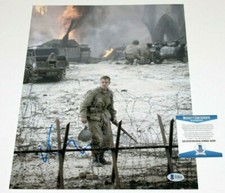 ACTOR MATT DAMON SIGNED 'SAVING PRIVATE RYAN' 11x14 MOVIE PHOTO BECKETT COA BAS
