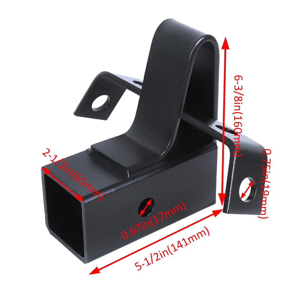 Receptor de enganche de remolque LR040248 para Land Rover LR3, LR4 y Range Rover Sport Foto 2 de 4