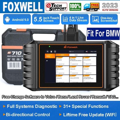 FOXWELL NT710 Bidirectional Profi OBD2 Diagnosegerät Auto Scanner All Systems