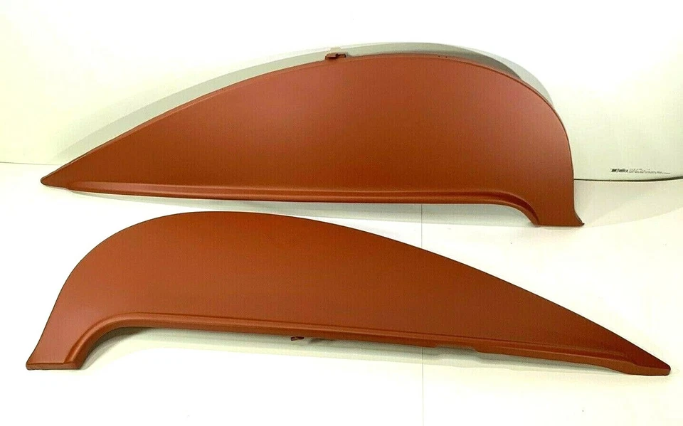 Par de faldones guardabarros para Chevy Bel Air 1956, 150 y 210 (Kit abrazaderas goma) Foto 4 de 4