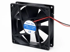 JCM Fan Axial 12V DC 3.5" Inch 92x25mm Plastic Case Casing 12 VDC 3.5