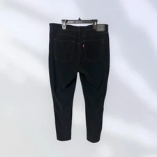 Women’s Levi’s 721 Black Corduroy High Rise Skinny Leg  Jeans