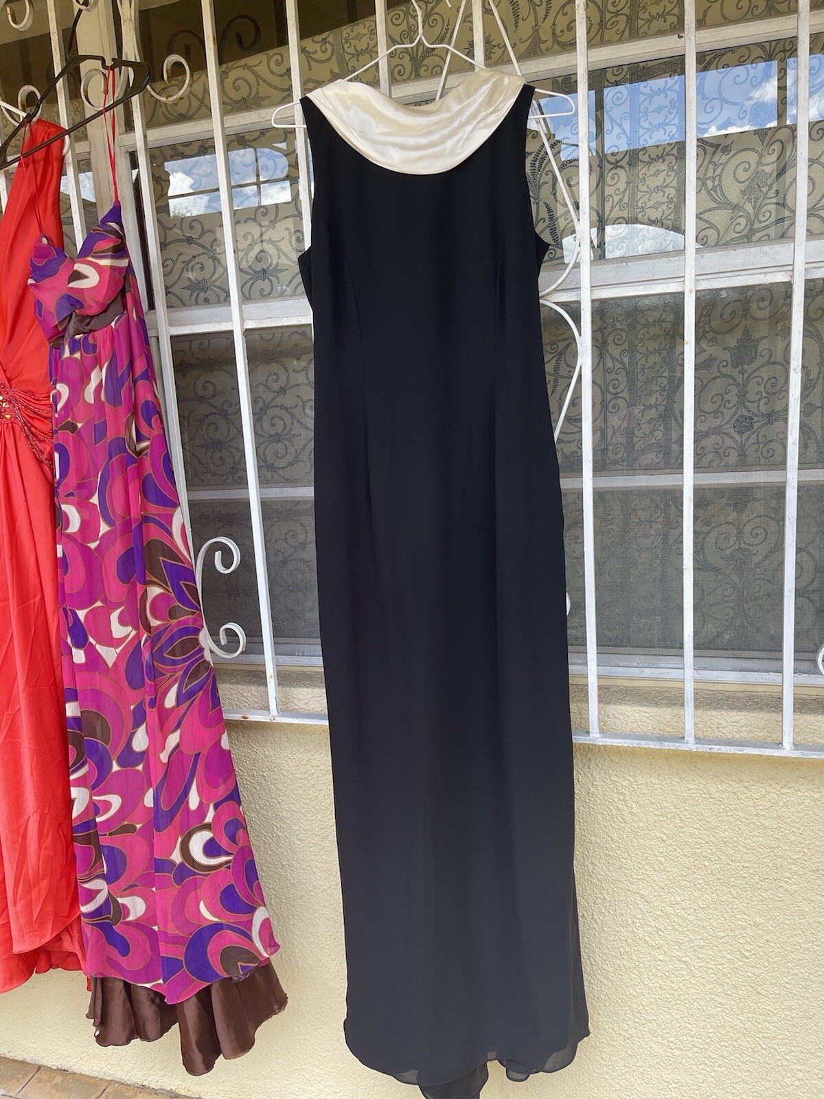 Women’s Evening Gown Lot/Silk /Chiffon Beads /Cre… - image 3