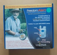 LOGIMARK FREEDOM ALERT PERSONAL EMERGENCY RESPONSE SYSTEM MODEL 35511 NEW OPEN