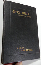 Joseph Rogers (Barnsley Preacher) 1900 A Memorial Sketch + Extras A Memorial Ske