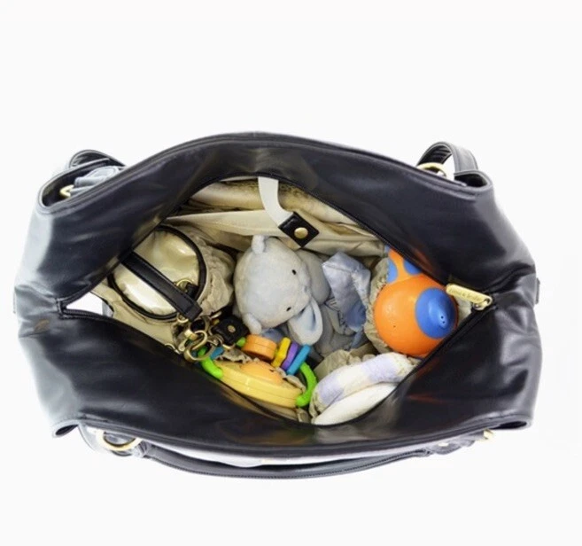 BOLSO DE PAÑALES TIMI &LESLIE NEGRO NUEVO Foto 3 de 4