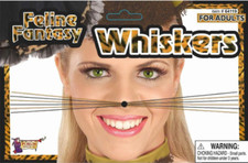 FORUM FELINE FANTASY CAT WHISKERS HALLOWEEN COSTUME ACCESSORY 64119