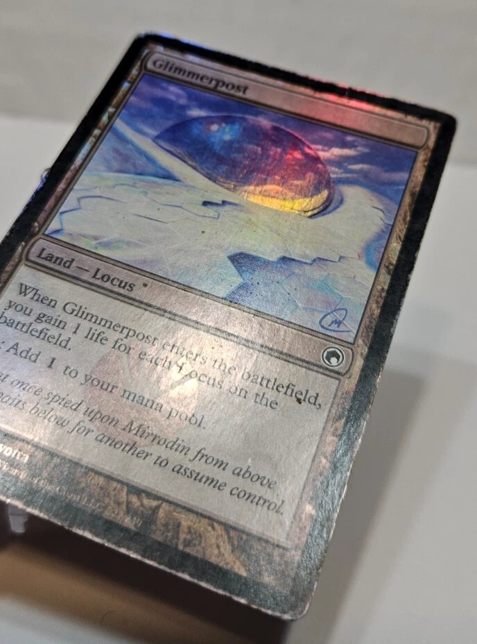 FOIL Glimmerpost Scars of Mirrodin MTG Magic The Gathering 6855 - Image 2 of 4