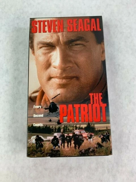 Vintage Classic The Patriot 1999 VHS Tape Movie Steven Seagal