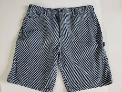 Dickies Hickory Stripe Carpenter Shorts 