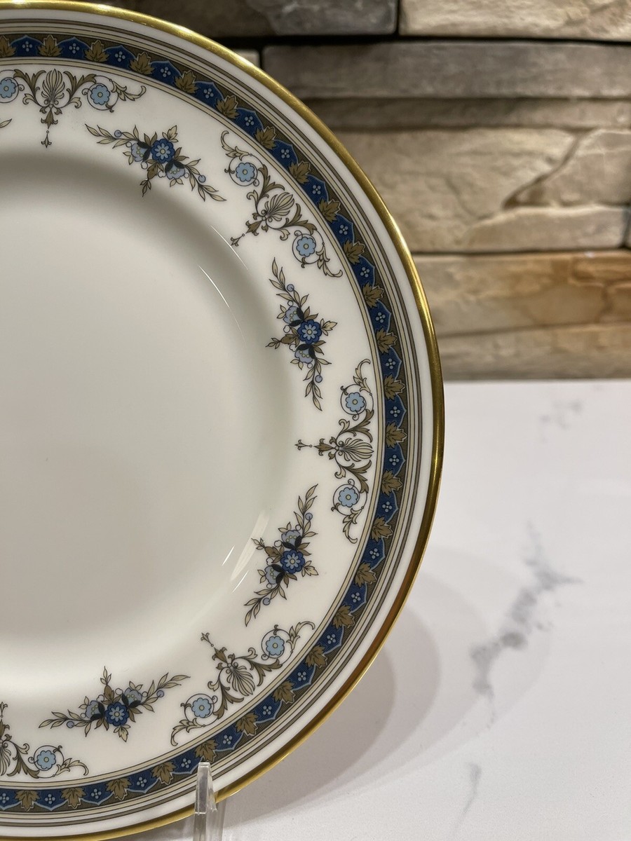 Minton Grasmere Fine Bone China Blue Salad Dessert Plate 8