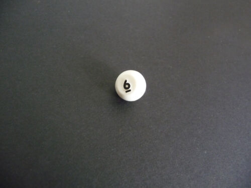 Spare Parts - CHAD VALLEY BINGO WHITE NUMBERED BALLS (No 1 to 45) - 0.5"/ 12.5mm - Picture 13 of 43