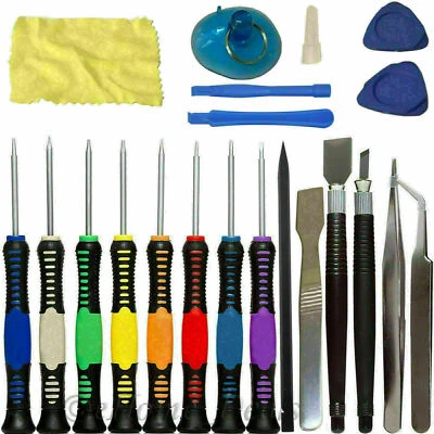 20 in 1 Mobile Phone Repair Spudger Tools Kit Pry Opening Tool Screwdriver Set - Image 1 of 4
