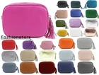 New Women's Real leather Handbag Tassel Zip Cross Body Bag Shoulder Bag Purse UK