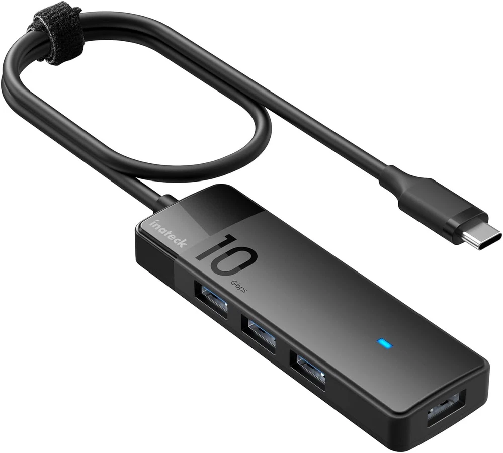 Inateck 4-Port USB 3.2 Gen 2 Hub for Windows and Mac