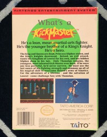 Kick Master (Nintendo Entertainment System1992) NES NR MINT CIB Authentic
