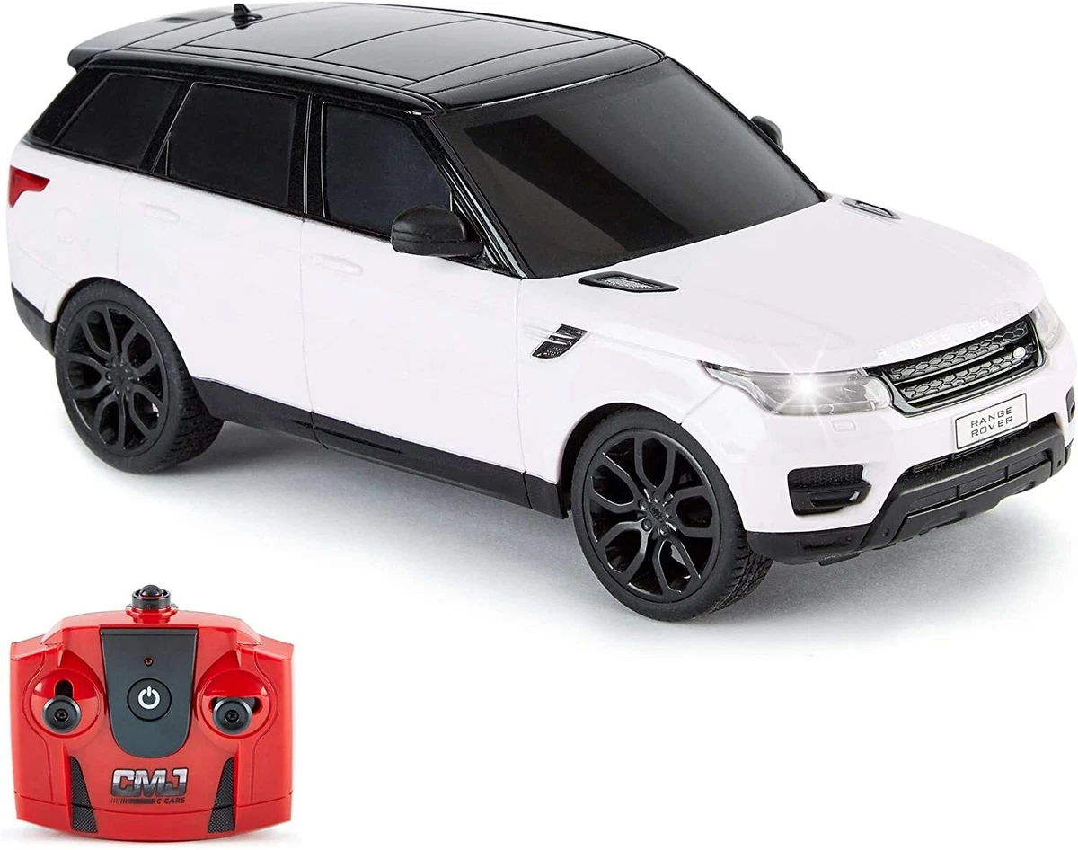 CMJ RC Cars Range Rover RC Remote Control Car Sport White 2.4Ghz 1