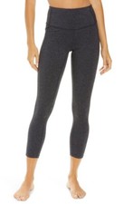 Zella Live In High Waist Pocket 7/8 Leggings- Grey Odyssey Crossdye - Small