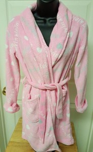 calvin klein pink robe