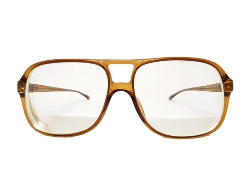 SAKI Eyeglasses Frames Mens Brown Full Rim MOD.409 52/17/140 Japan