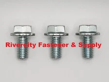 (3) M10-1.5x20 Hex Flange Bolts Grade 10.9 M10x1.5x20 Screws 10mm x 20mm