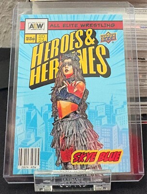 AEW Upper Deck Flagship 2024 - HEROES & HEROINES - SKYE BLUE - #AHH-37