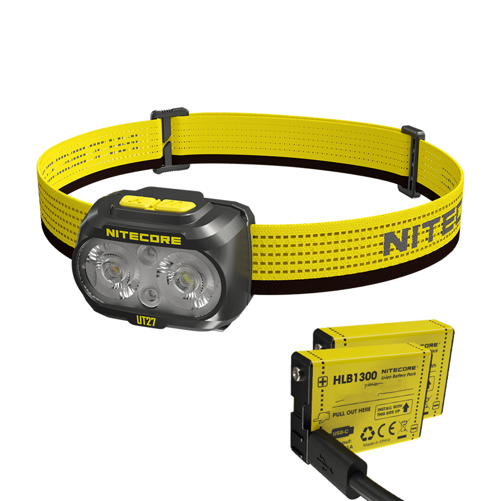 Nitecore UT27 Pro 800 lumen Rechargeable Running Headlamp eBay