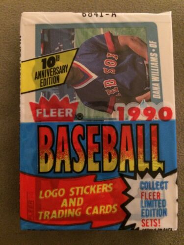 1990 Fleer Pack Rich Monteleone Dana Williams Prospects (Top) Ken Dayley (Back)